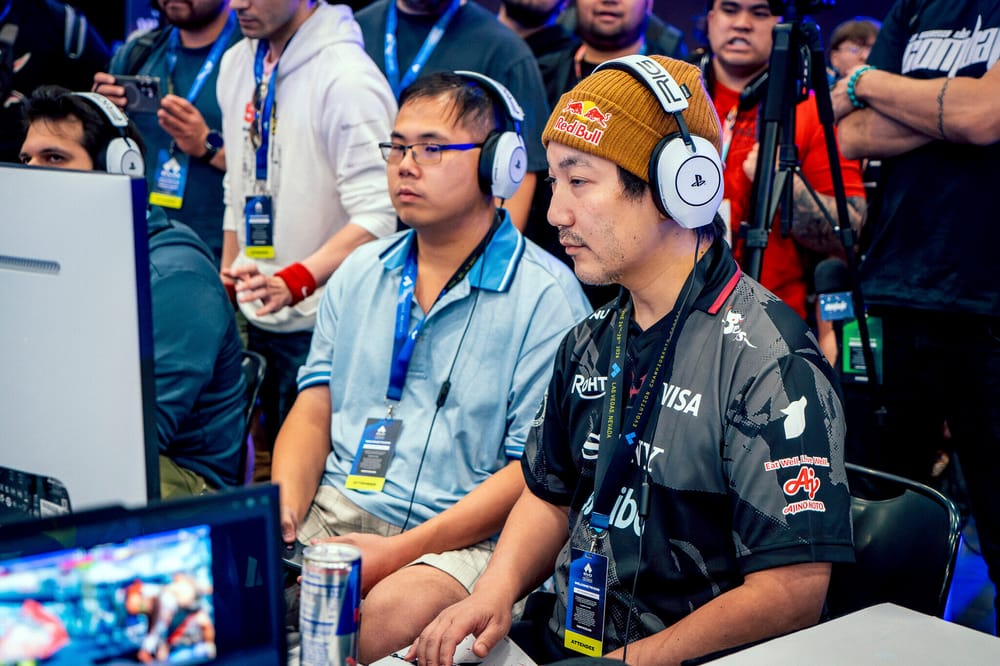 Daigo competes in a match at Evo Championship Series in Las Vegas, Nevada, USA on June 27, 2026 // Natalia Martinez / Red Bull Content Pool // SI202606280036 // Usage for editorial use only //